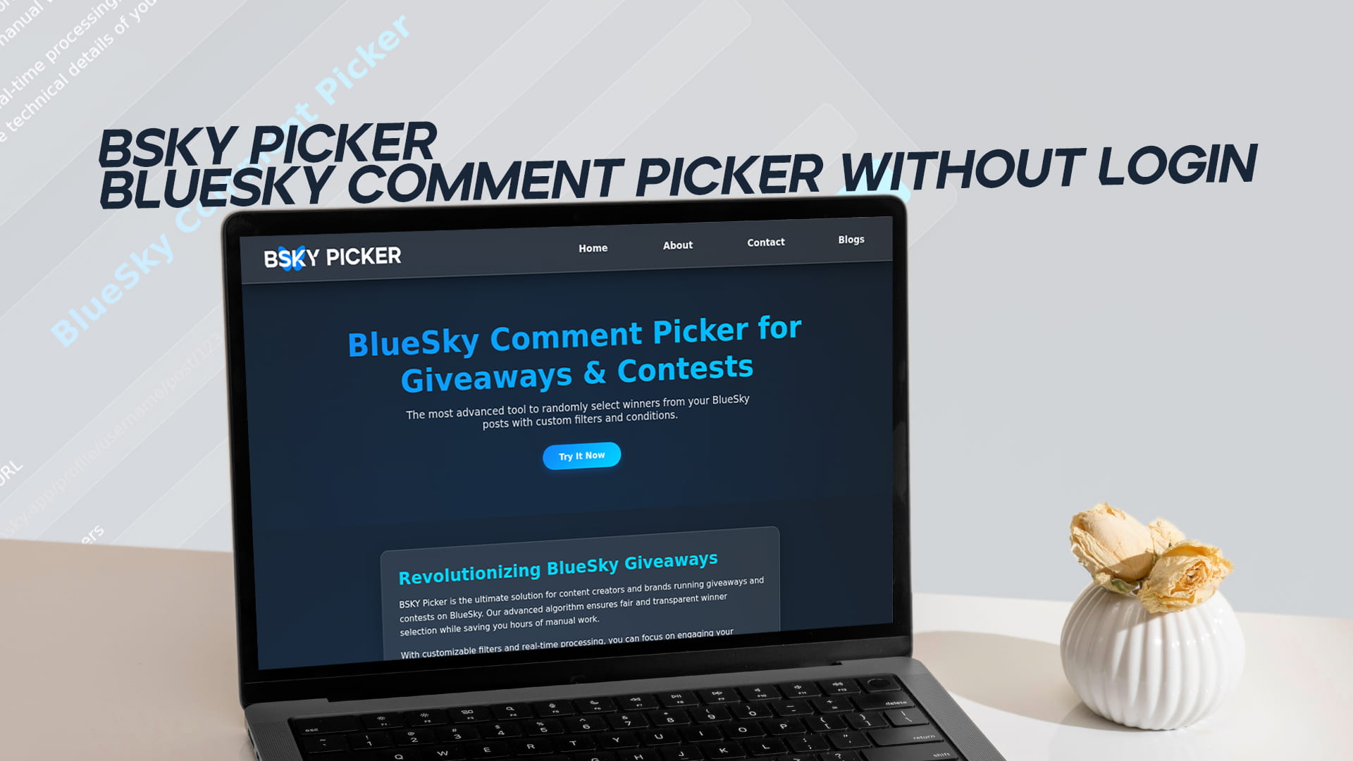 BSKY Picker - Bluesky Comment Picker without Login