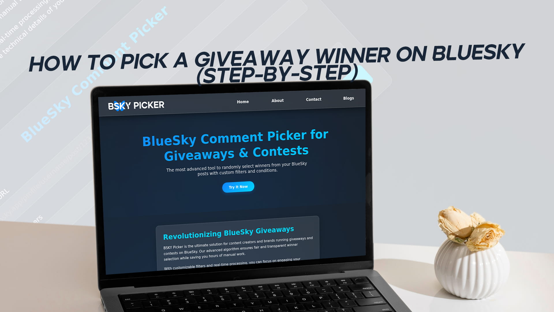 How to Pick a Giveaway Winner on Bluesky (Step-by-Step)