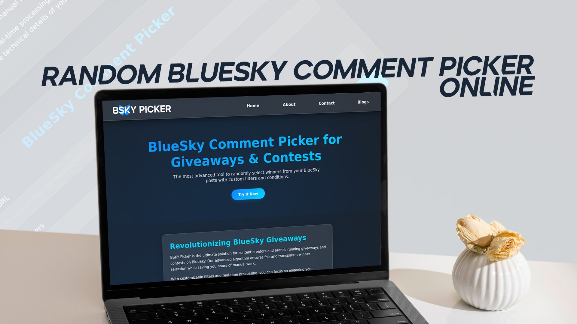 Random Bluesky Comment Picker Online