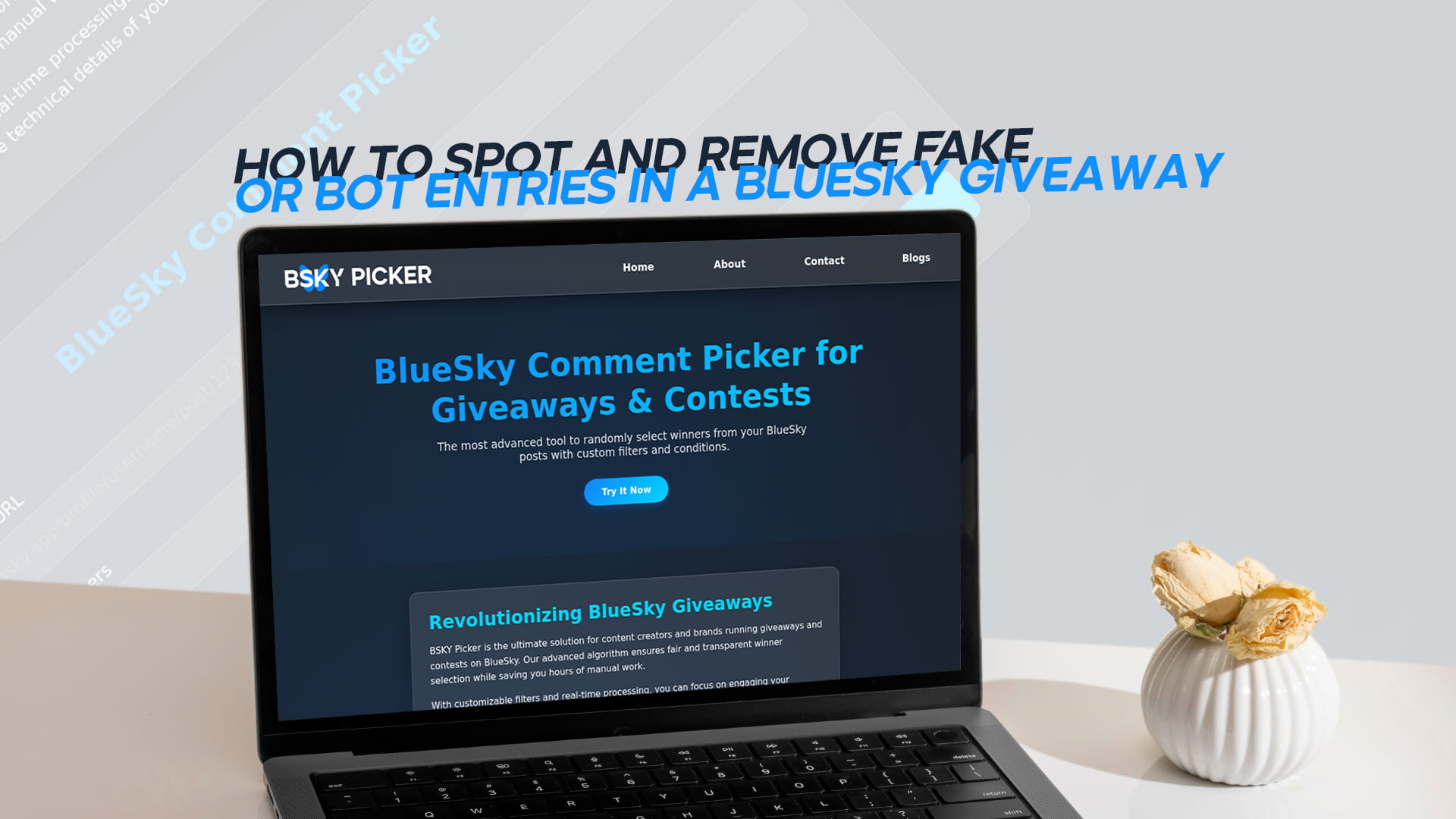 How to Spot and Remove Fake or Bot Entries in a Bluesky Giveaway