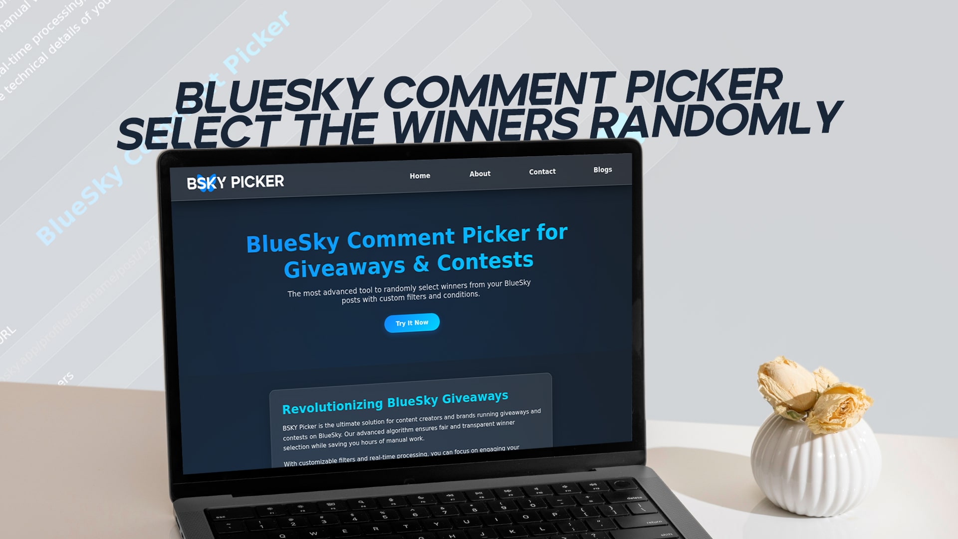 Bluesky Comment Picker - Select the Winners Randomly