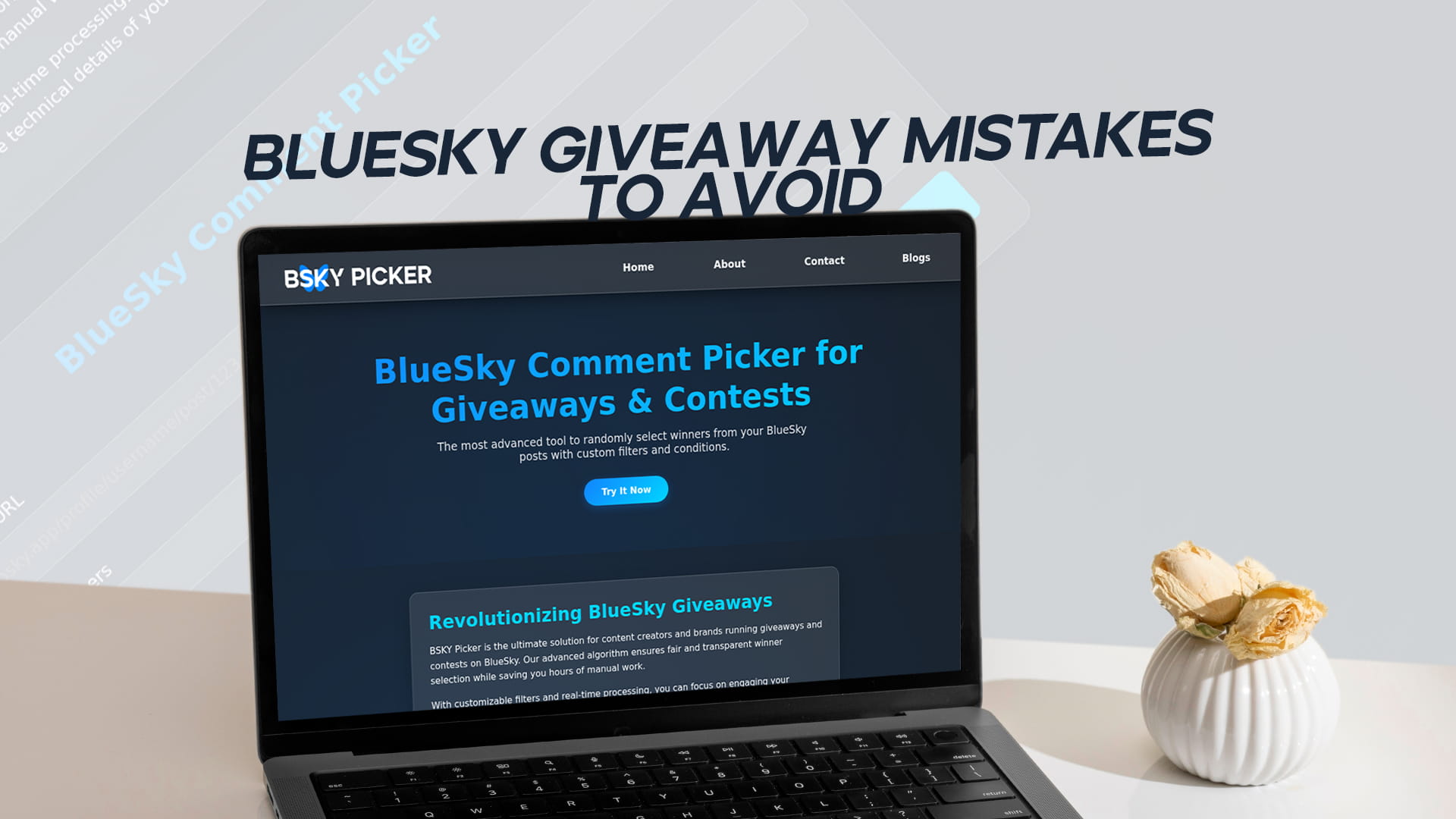 Bluesky Giveaway Mistakes to Avoid