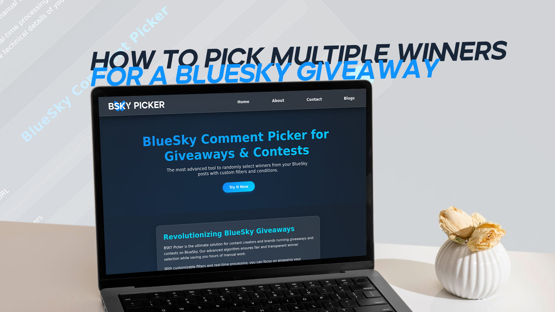 How to Pick Multiple Winners for a Bluesky Giveaway