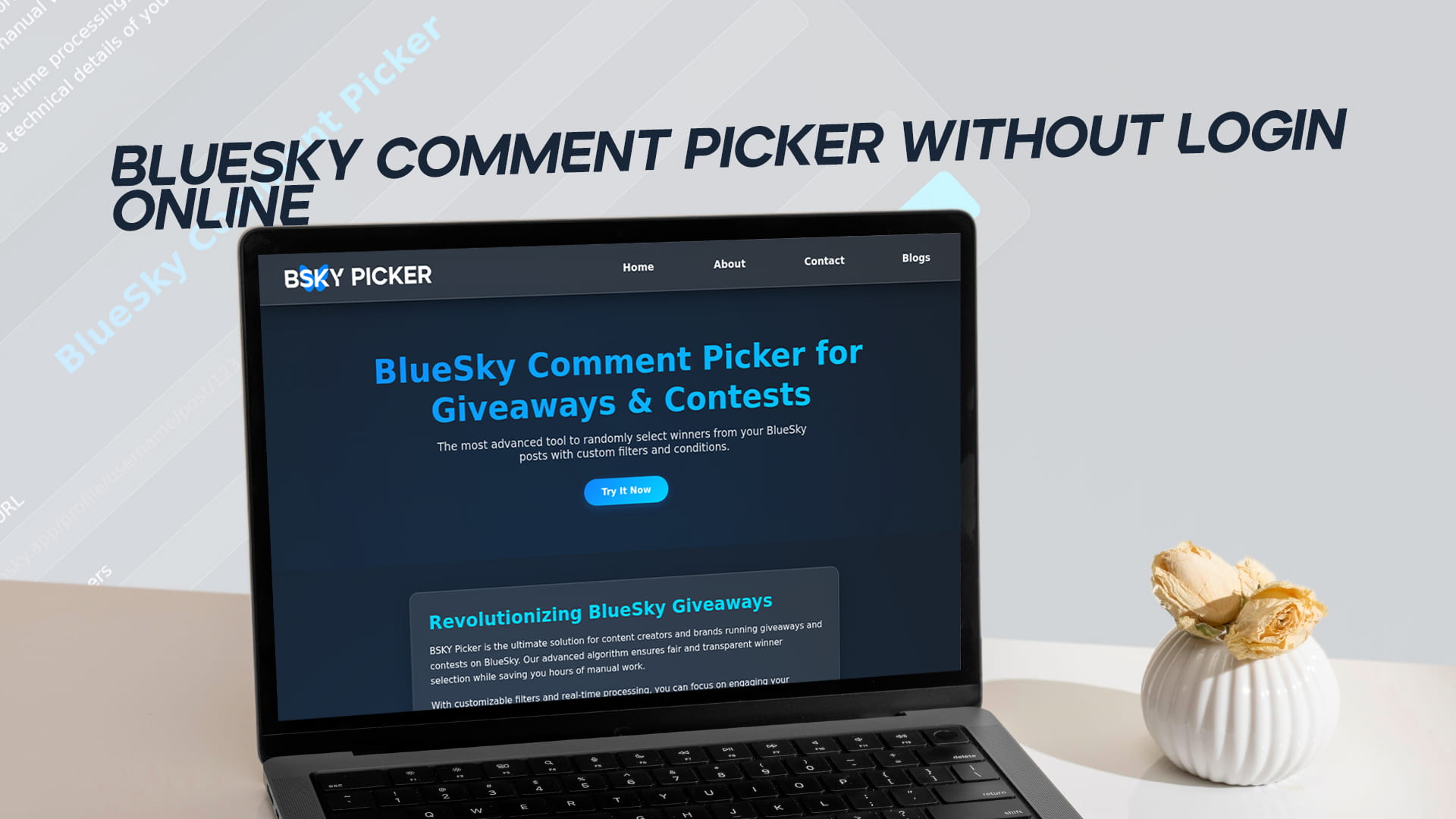 BlueSky Comment Picker Without Login Online